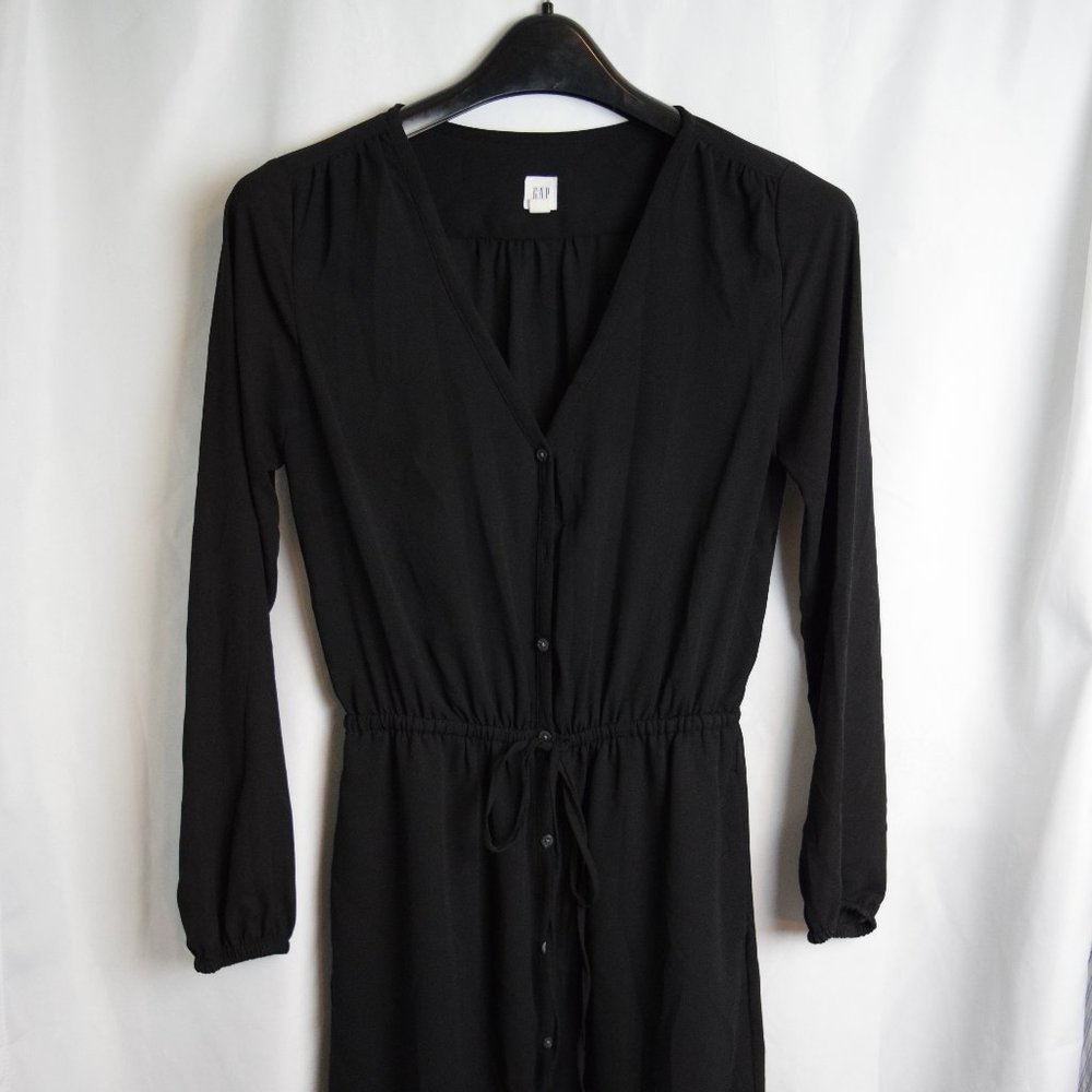 #192 Gap Black Dress